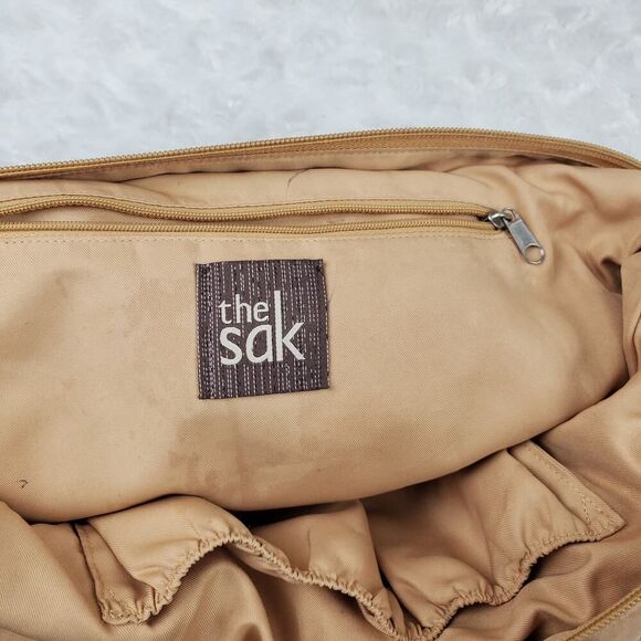 The Sak Hobo Crocheted Bag Tan Striped - Picture 3 of 10